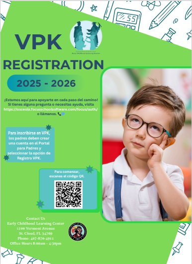  VPK Registration: Spanish Flyer